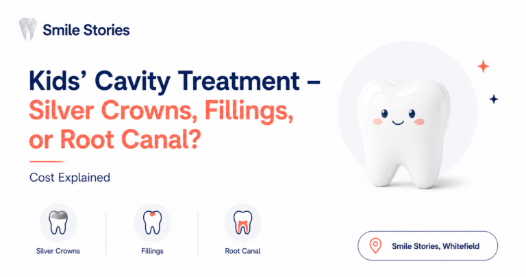 Kids' Cavity Treatment - Silver Crowns, Fillings, or Root Canal? Cost Explained