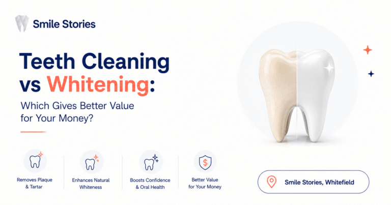Teeth Cleaning vs Whitening
